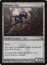 Shimmer Myr [Mirrodin Besieged] Lightly Played
