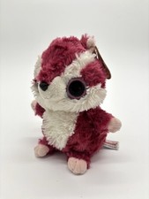 Aurora Pink Squirrel Plush Stuffed Animal 8" NEW w TAGS