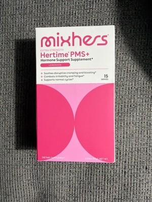 Mixhers Hertime PMS+ Extra Strength Hormone Supplement Lemonade INTERNATIONAL
