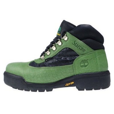 Timberland x Starcow Field Boots Mid Lace GORE-TEX Starco Boot Ankle Green Used