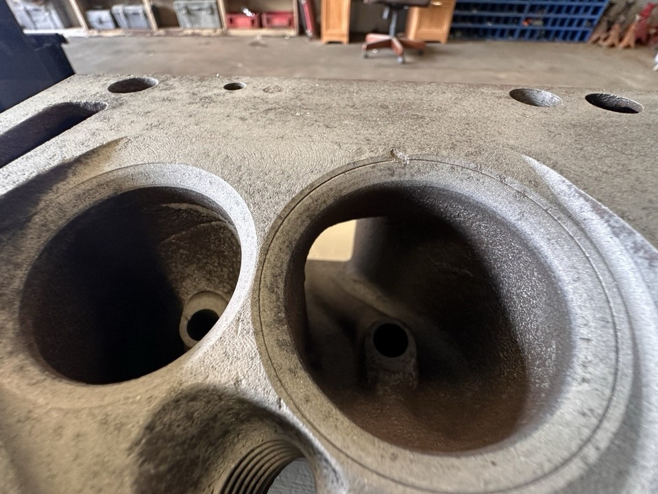 FORD 427 FE C4AE 6090 F CYLINDER HEAD NASCAR HIGH RISE NHRA PERFORMANCE ...