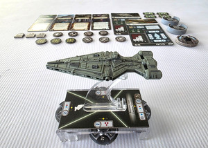 Imperial Light Cruiser Arquitens Expansion -  COMPLETE for Star Wars Armada