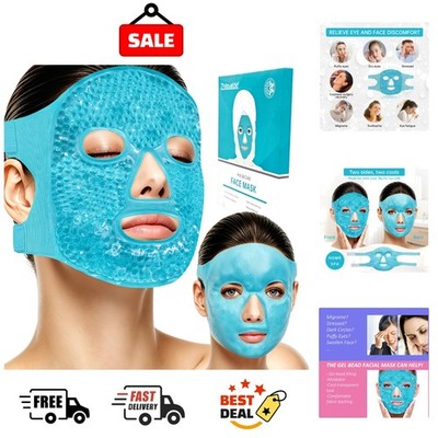 Ice Pack Cold Face, Eye Masks Reduce Puff, Dark Circles, Reusable Hot Or Colder