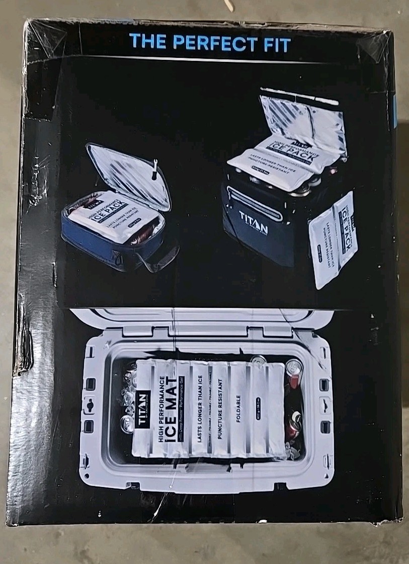 Titan by Arctic Zone High Performance Ice Packs, 10-pack Combo NEW (100E)