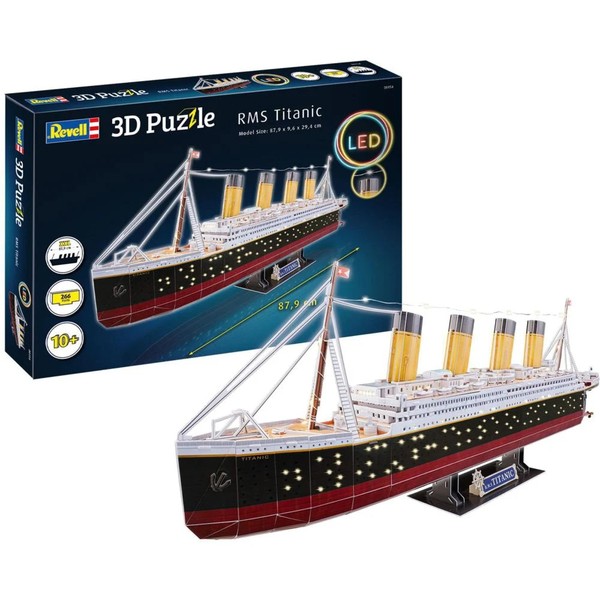 Revell Rms Titanic 3D Puzzle (266 Teile)-image