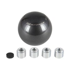DC Sports Charcoal Grey Weighted Shift Knob Universal Inserts For Car Truck