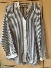 Oversized Bluse Satin Damen L elegant