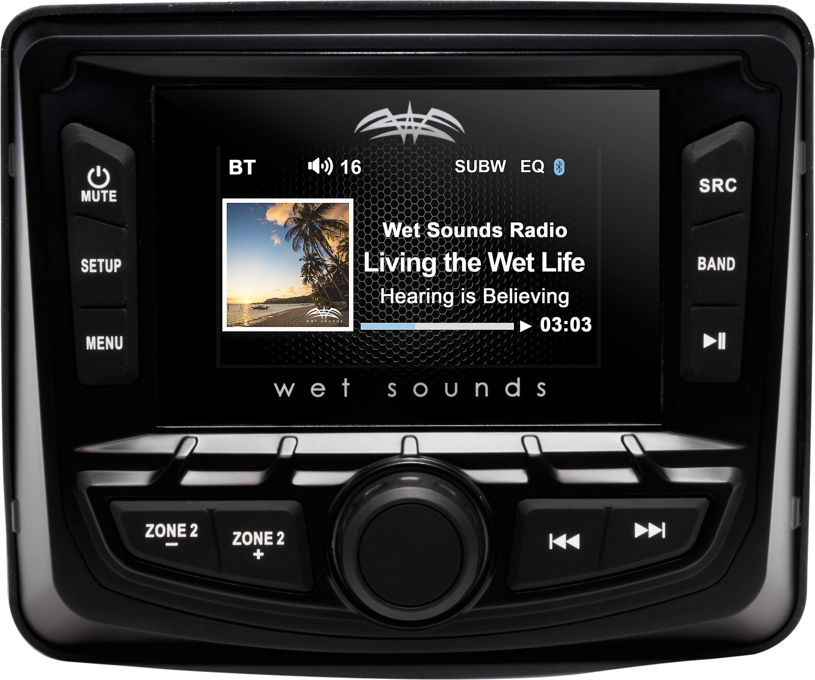 Wet Sounds WS-MC-2 Marine Media Receiver