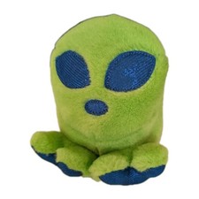 Vtg 1994 Swibco Puffkins Roswell Alien Plush Beanie Stuffed Animal Toy Small
