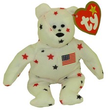 TY McDonald's Teenie Beanie - GLORY the Bear 1999  5 inch - Loose