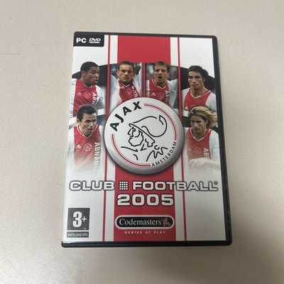 Ajax Club Football 2005 PC DVD Codemasters - Rare Ajax Soc