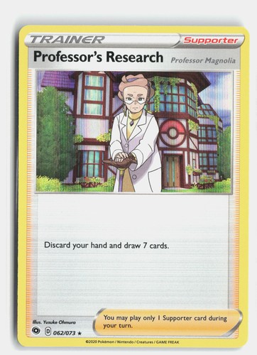 Professor's Research [Professor Magnolia] Champion's Path Holo Rare 62/73 NM