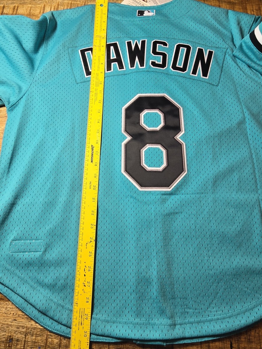 Authentic Andre Dawson 1995 Florida Marlins Mitchell & Ness