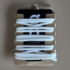 On Cloud Laces White Replacement Sneakers Laces Owner ID RARE TO FIND 