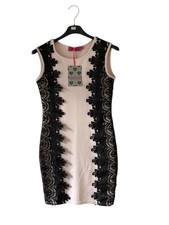 Boohoo Pink Bodycon Dress Size 10-12