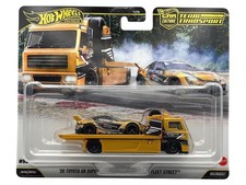 Hot Wheels Premium - '20 Toyota GR Supra & Fleet Street - Car Culture - JHX87...