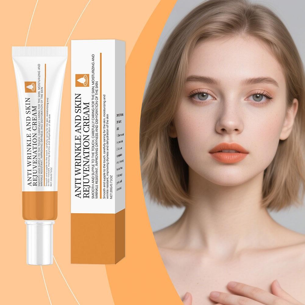 Anti Wrinkle and Skin Rejuvenation Cream Moisturizing and Light Wrinkles 20g--