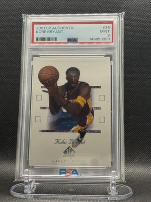 2001-02 SP Authentic - Kobe Bryant #38