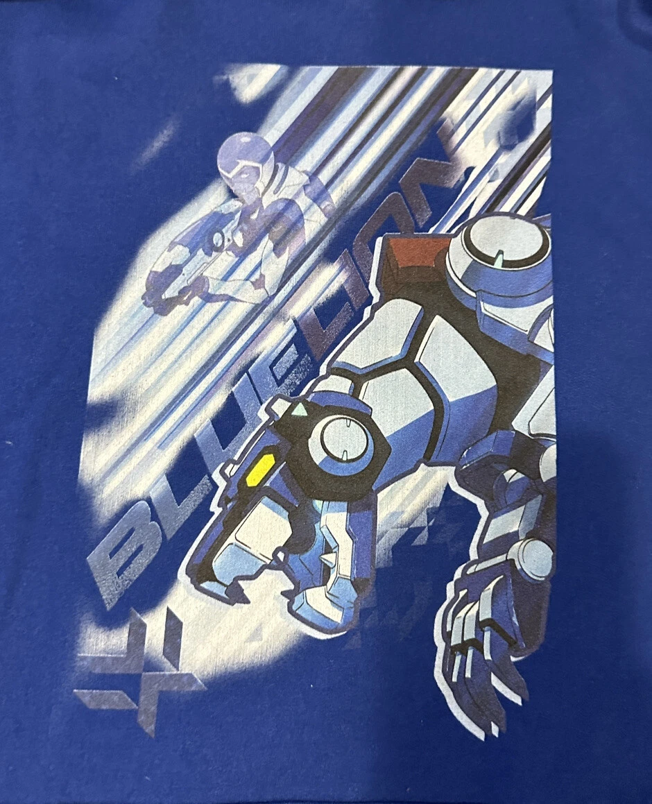 DreamWorks Voltron Legendary Defender Blue Lion Size Medium Hoodie