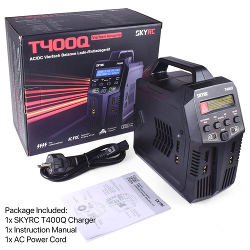 SKYRC T400Q Lipo Akku Balance Charger Entladegerät Quattro AC/DC 1-6S Ladegerät - Bild 2 von 16