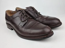 Men's Cole Haan Warren Apron Leather Oxfords Shoes Size 8.5 W Brown C20158