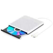 External CD/DVD Drive for Laptop Portable CD/DVD Burner USB 3.0 Optical Disk ...
