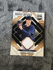 FORREST WHITLEY 2020 Panini Elite Extra Edition Prospect Materials RC ASTROS