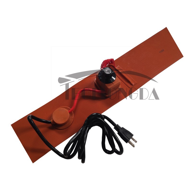 Oil Drum Heater Rubber Heater Silicone Heating Blanket Temperature Control for P