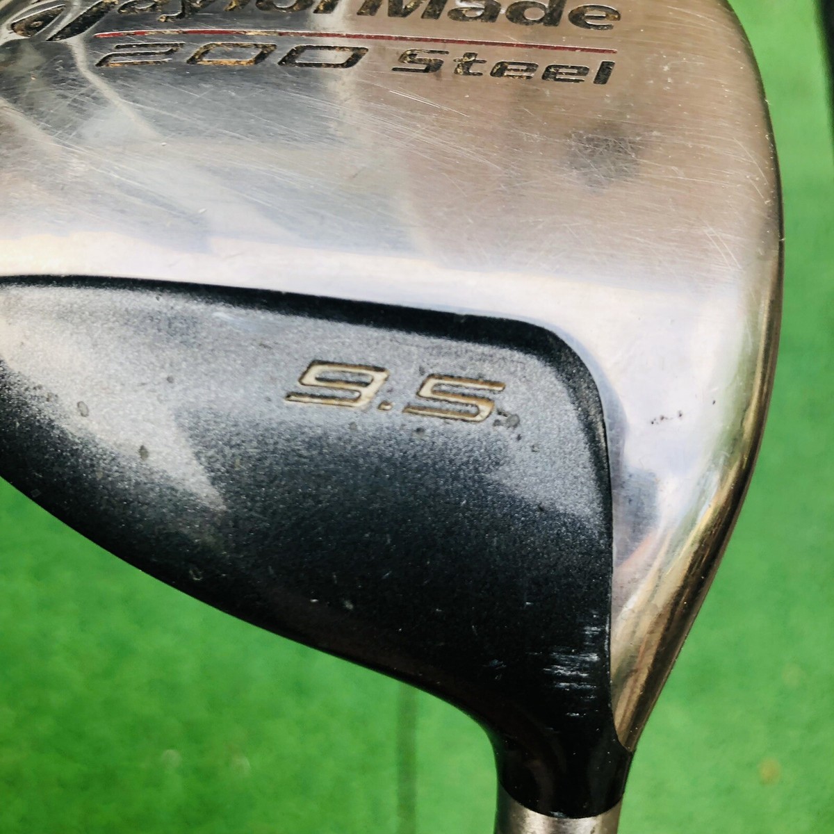 TaylorMade 200 Steel 9.5* Driver - 90g Stiff Graphite Shaft