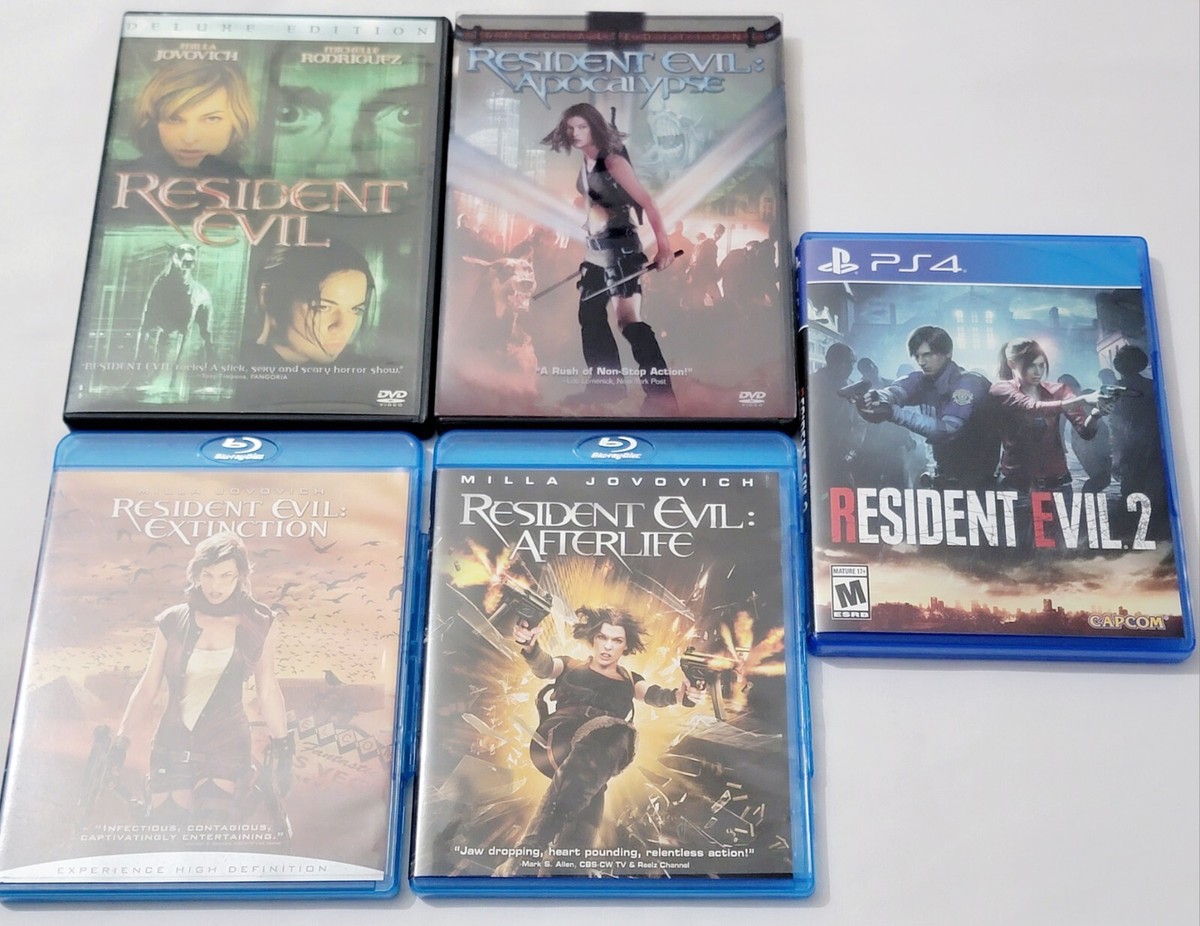 Resident Evil: The High-Definition Trilogy (Resident Evil / Resident Evil:  Apocalypse / Resident Evil: Extinction)