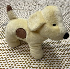 Spot the Dog Book Plush Yellow Eric Hill 7" Stuffed Animal Toy Kids 2008 EUC