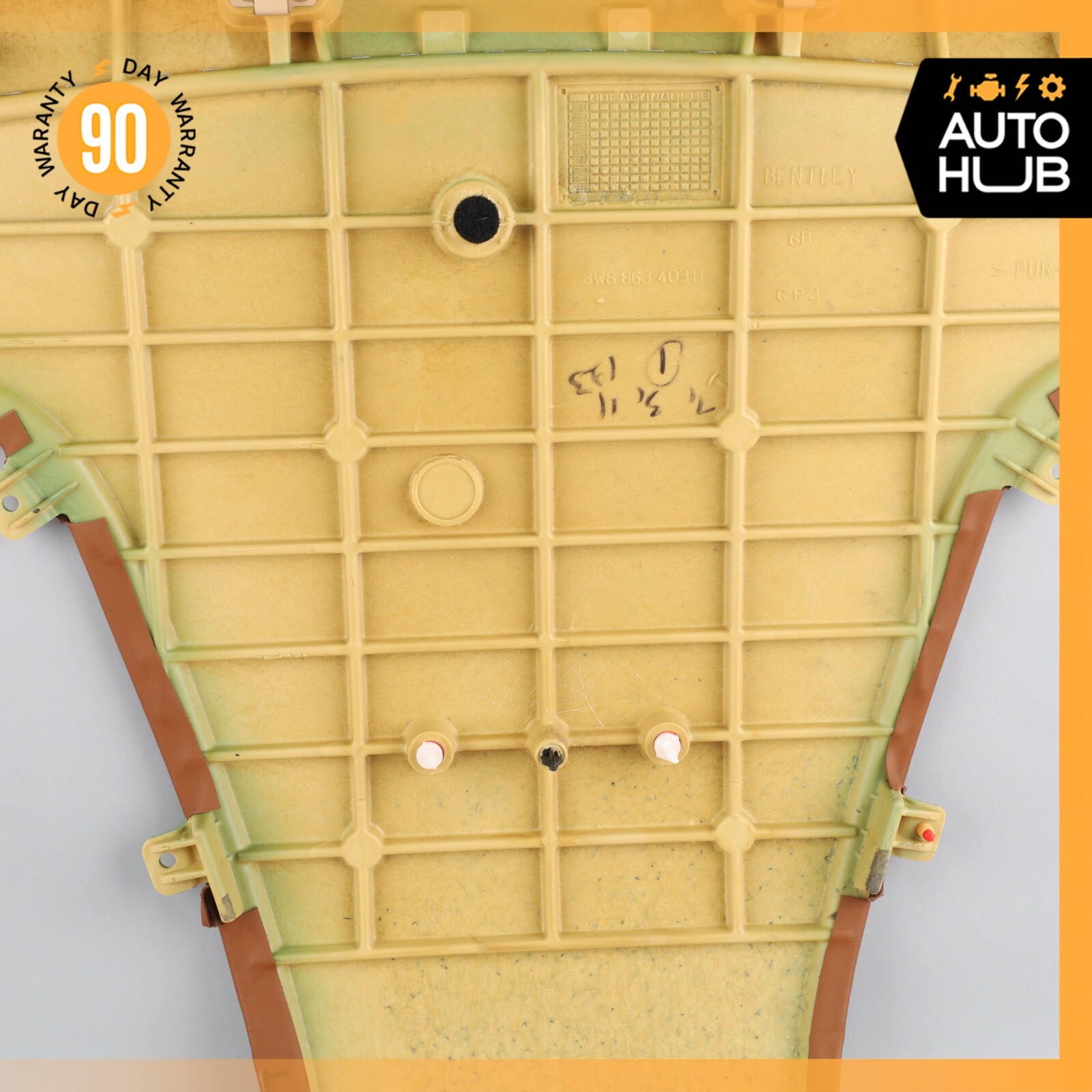12-17 Bentley Continental GT Coupe Rear Under Window Panel Cover OEM 56k