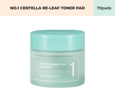 NUMBUZIN No.1 Centella Re-leaf Green Toner Pad (70 pads)