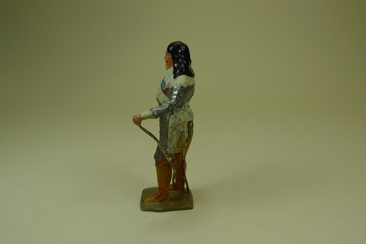 Vertunni – Figurine En Plomb Peint Louis XIII (années 1950) – Pièce Collection Numérotée, Bel état (n°14/35)