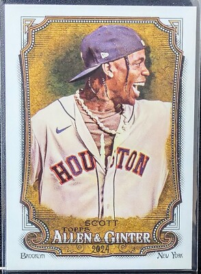 洋楽 G RAP Edward Allen RARE 2024 Topps Allen & Ginter Travis Scott #274 Rapper & Singer