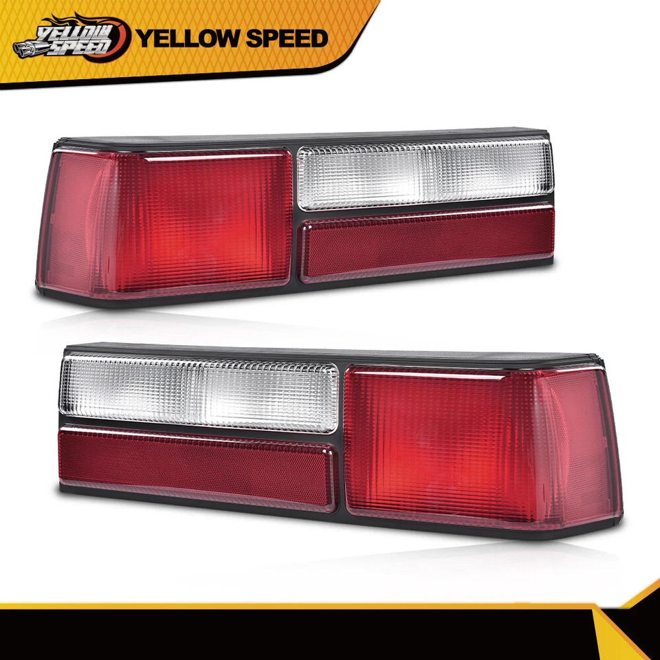 Juego de luces traseras luces traseras luces de freno aptas para Ford Mustang 1987-1993 Foto 2 de 4