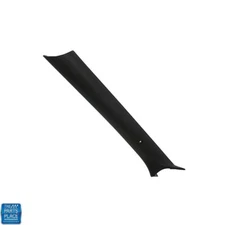 1973-77 GM A Body Interior Windshield Side A-Pillar Molding Trim - Black - LH