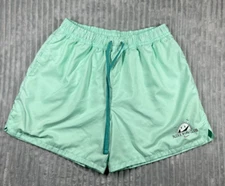 Nike Swim Trunks Boy's XL Woven Flow Sun Club Mesh Lined Drawstring Mint Foam 6"