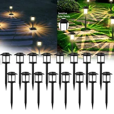 Landscape Solar Garden Lights Outdoor Waterproof LED Pathway Lawn Yard Art Lamp