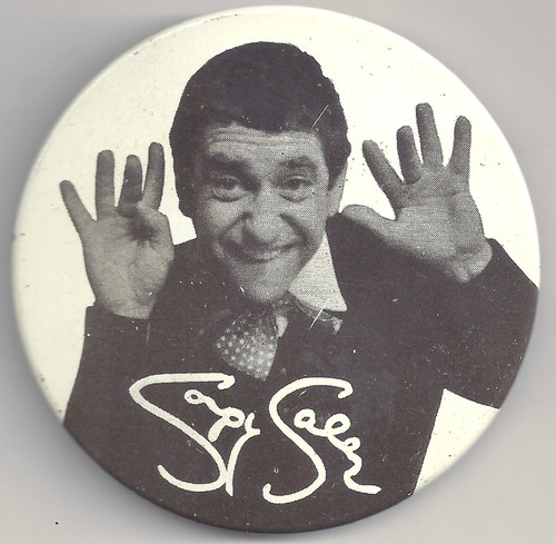 SOUPY SALES 1965 TV Show Promotional Pinback 3" pin