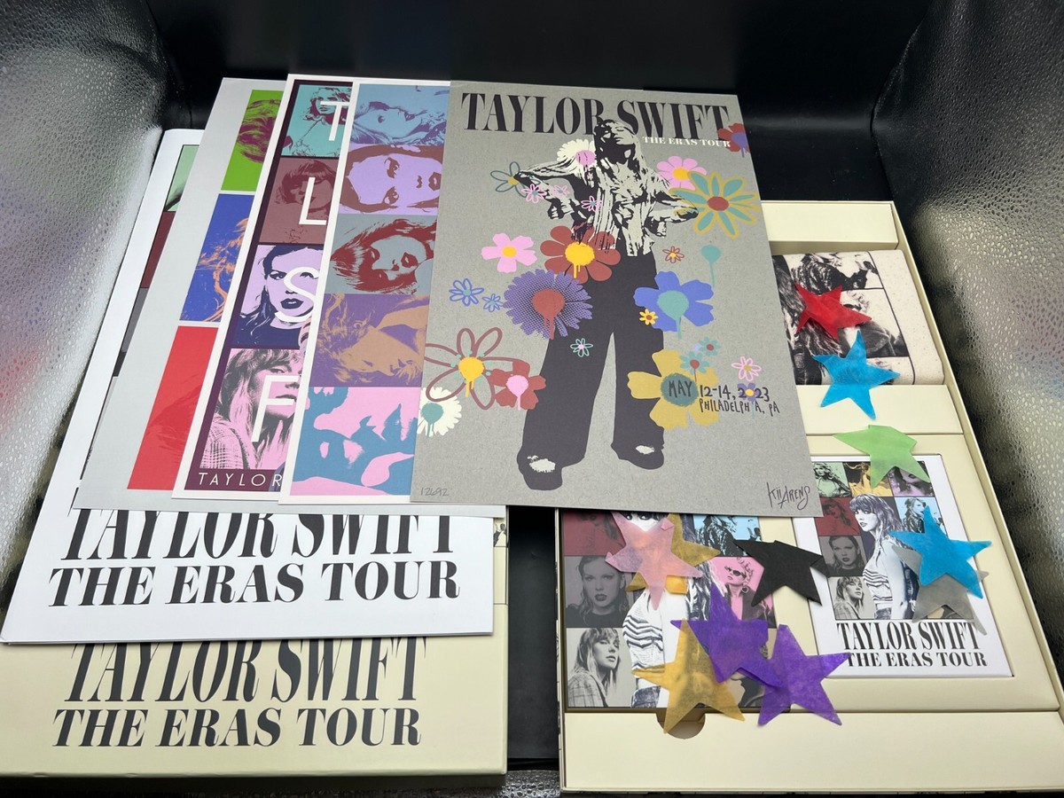 COMPLETE w/POSTERS Taylor Swift Eras Tour Philadelphia, PA VIP