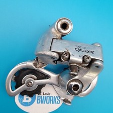 Suntour Cyclone Short Cage Rear Derailleur Japan VIA 80's Road Cycling   e5