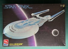 Star Trek U.S.S. Excelsior NCC-2000 1:1000 Scale Model Kit AMT #6630