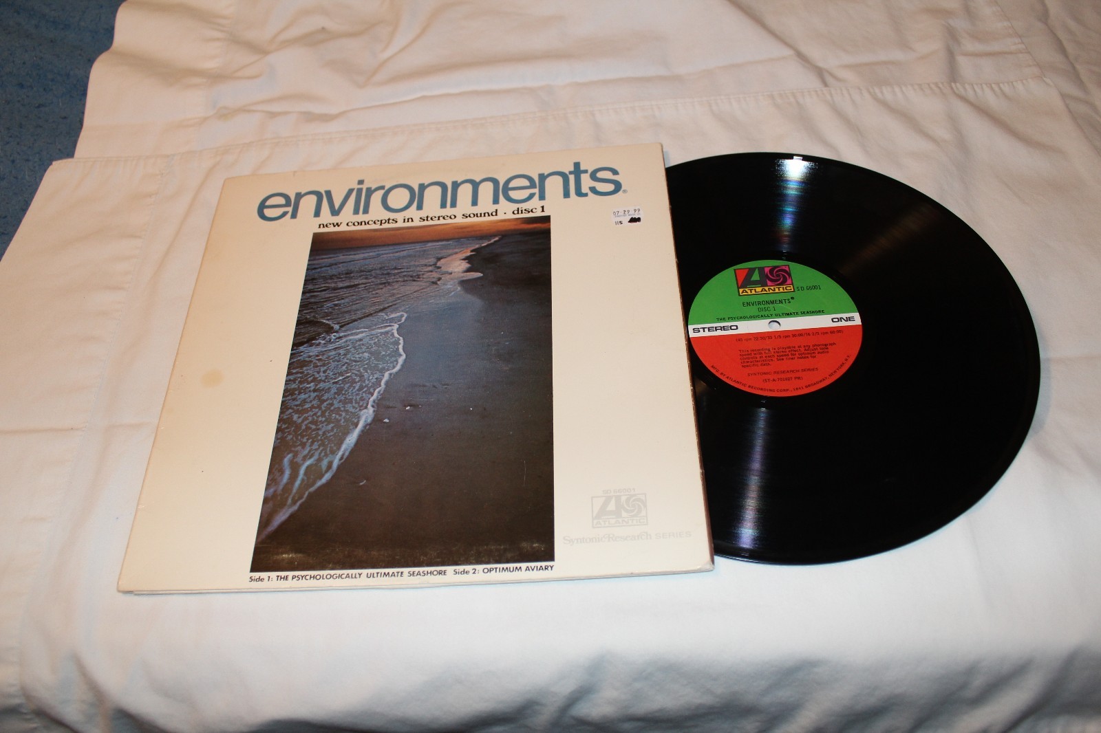 Environments New Concept in Stereo Sound LP Gatefold Cover