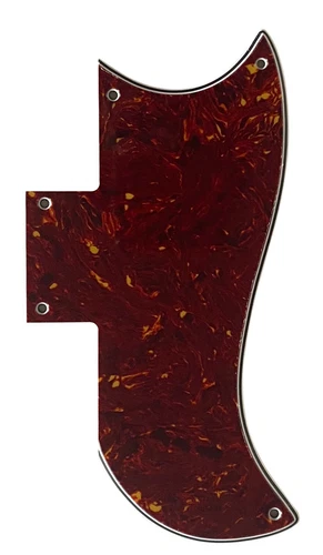 4Ply Red Tortoise For Gibson SG ‘61 Reissue Style Guitar Pickguard Scratch Plate