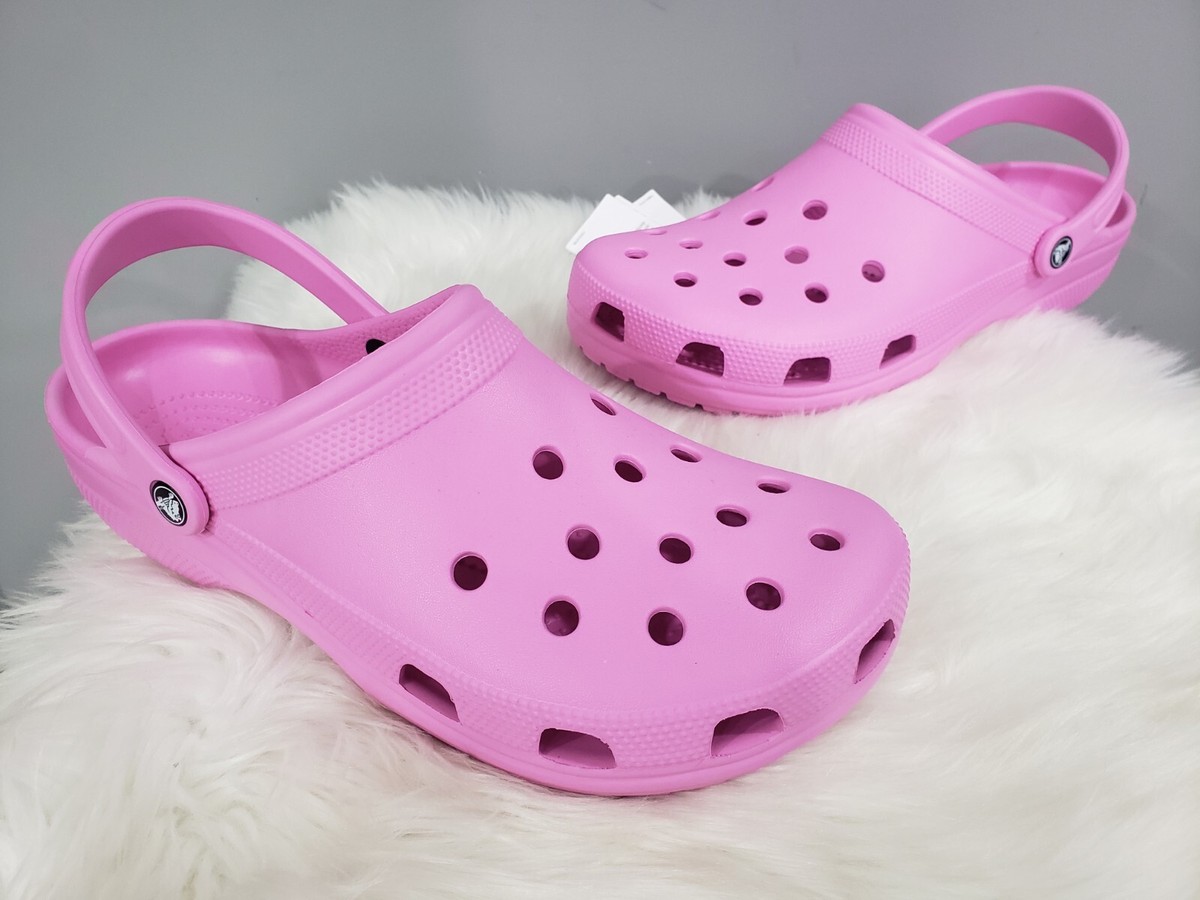 Crocs Classic Clog Sandals Rose Taffy 10001-6SW Mens Sz 13 Crocs Classic Clog Mens Sandals Pink 10001-6SV – Shoe Palace main image 2