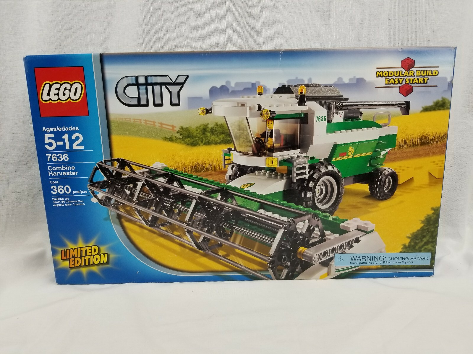 lego city combine harvester