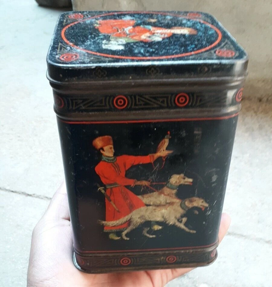 Rare Vintage Tin Box MACPARLANE LANG Cos Biscuits Collectables Tin Box