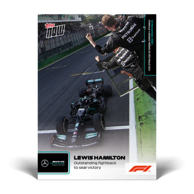 Topps Now Formula 1 2021 - Card 72 - Lewis Hamilton - Mercedes