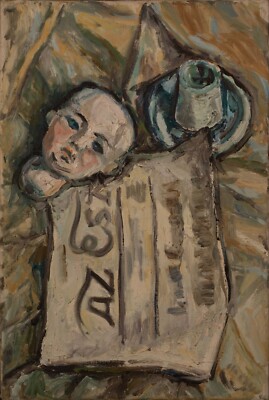 Unknown Hungarian painter: Table still life, c. 1920's